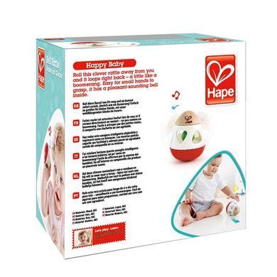 Погремушка-неваляшка Hape Звоночек (E0016) dt_79176 фото