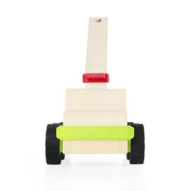 Большая машинка Guidecraft Block Science Trucks Стенобитная машина деревянная 45 см (G7533) dt_2268 фото