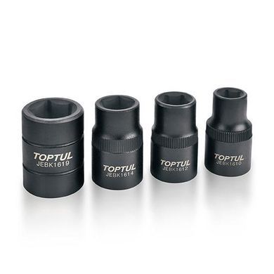 Головка 1/2" п'ятигранна 19 мм (для гальмівних систем Bendix) TOPTUL JEBK1619