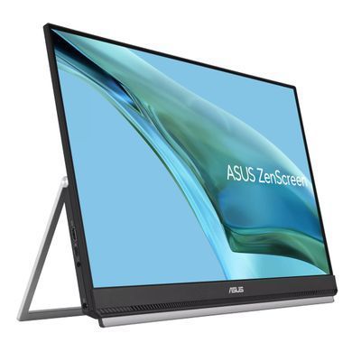 ASUS Монітор портативний 23.8" ZenScreen MB249C HDMI, USB-C, MM, IPS, 75Hz, AdaptiveSync, Pivot, C-Clamp Arm (382593) 90LM0865-B01170 фото