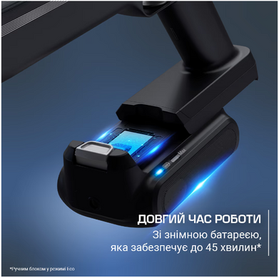 Rowenta Пилосос безпровідний X-Pert 7.60 Animal, 140Вт, конт пил -0.44л, автон. робота до 45хв, HEF system 99.9%, підсвітка, база для зарядки, червоний (376954) RH6A73WO фото