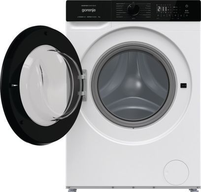 Gorenje Стиральная машина фронтальная, 7кг, 1400, A+++, 47см, дисплей, пар, инвертор, белый WNHA74SAS фото