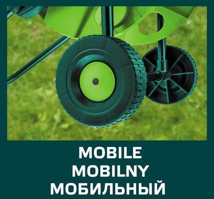 Катушка для шланга на колесах Verto 15G791 для шлангов 1/2", 5/8", 3/4" 15G791 фото
