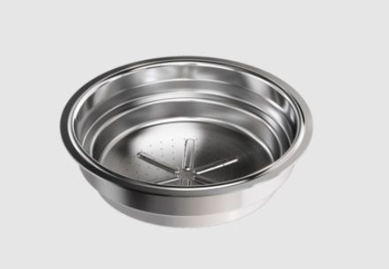 Кофеварка рожковая Electrolux 1л, молотая, ручной капуч, LED-дисплей, подогрев чашек, черный (366281) E6EC1-6BST фото