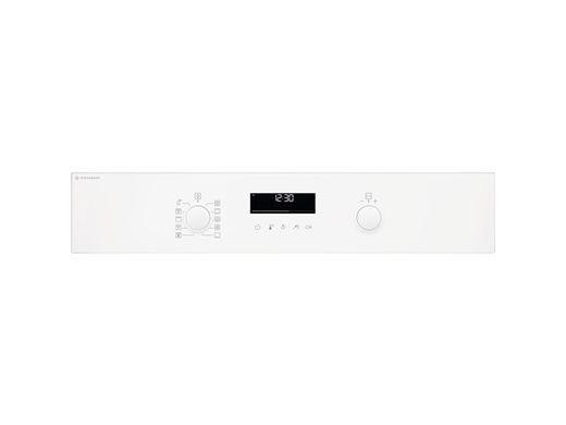 Electrolux Духовой шкаф электрический, 72л, A+, пар, дисплей, конвекция, телескопические направляющие, белый EOD6C77WV фото