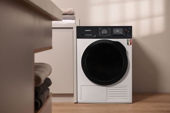 ARDESTO Сушильна машина тепловий насос Bianco Vero, 8кг, A++, 63.6см, дисплей, білий (365610) DMI-8 фото