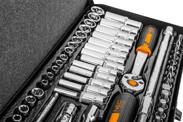 Набір інструментів Neo Tools 10-008 63 шт. 10-008 фото