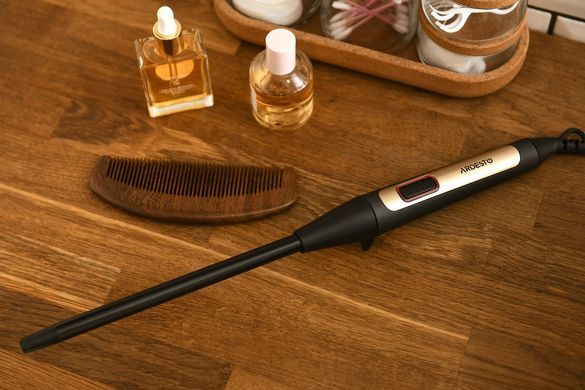 ARDESTO Плойка HC-726G, 35Вт, D -13mm, >200С, для афрокудрів, кераміка, чорний (342106) HC-726G фото