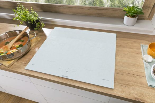 Gorenje Варильна поверхня індукційна, 60см, PowerBoost, AutoDetect, білий (374045) GI6401WSC фото