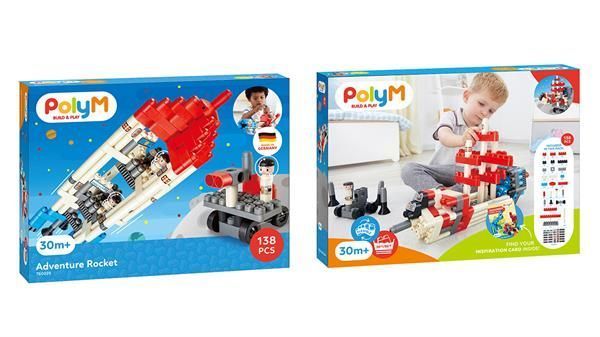 Конструктор PolyM Пригодницька ракета 138 деталей (760025) dt_12947 фото