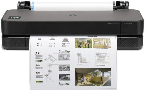HP Принтер DesignJet T230 24" с Wi-Fi 5HB07A фото