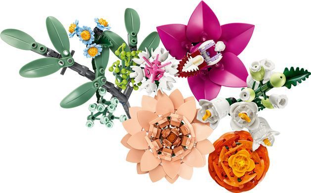 Конструктор LEGO Botanicals Милий рожевий букет квітів (391674)