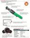 Пневмотрещетка 1/2" TOPTUL 163N/m 600об/мин KAAL1612