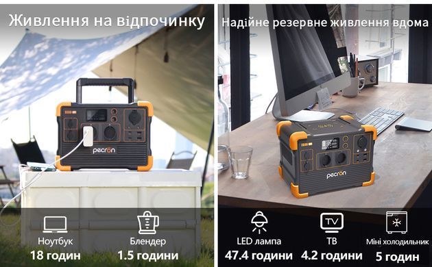 Портативная зарядная станция Pecron E600LFP E600LFP фото