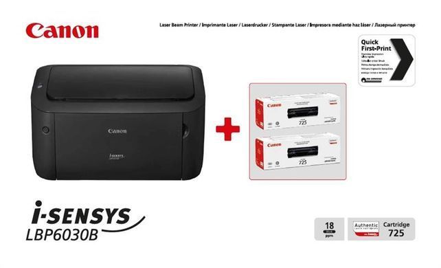 Canon i-SENSYS LBP6030B (бандл с 2 картриджами) (315589) 8468B042 фото