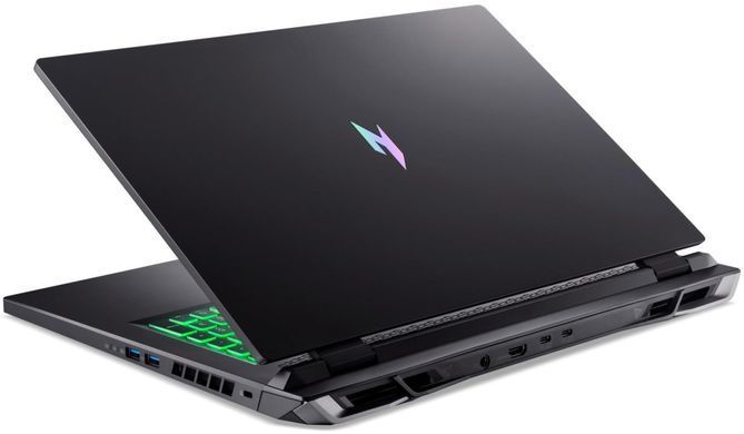 Acer Ноутбук Nitro 17 AN17-42 17.3" FHD IPS, AMD R7-8845HS, 32GB, F1TB, NVD4060-8, Lin, черный NH.QSDEU.005 фото