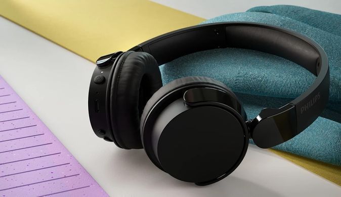 Навушники On-ear Philips TAH4209 BT 5.3, Wireless, Mic, Чорний (379617) TAH4209BK/00 фото