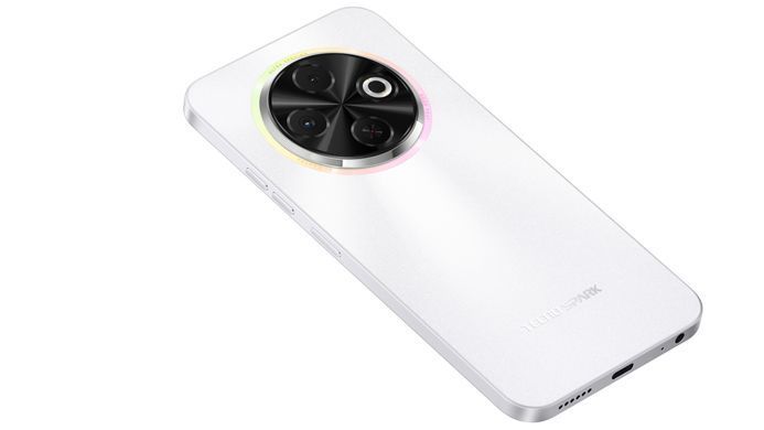 TECNO Смартфон Spark 30C (KL5n) 6.67" 8/256ГБ, 2SIM, 5000мА&bull;год, Orbit White (381748) 4894947051791 фото