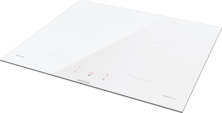 Gorenje Варильна поверхня індукційна, 60см, PowerBoost, AutoDetect, білий (374045) GI6401WSC фото
