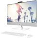 HP Комп'ютер персональний моноблок Pavilion 27" FHD IPS AG, Intel i5-13400T, 16GB, F512GB, UMA, WiFi, кл+м, DOS, білий (376077) 9D3Q8EA