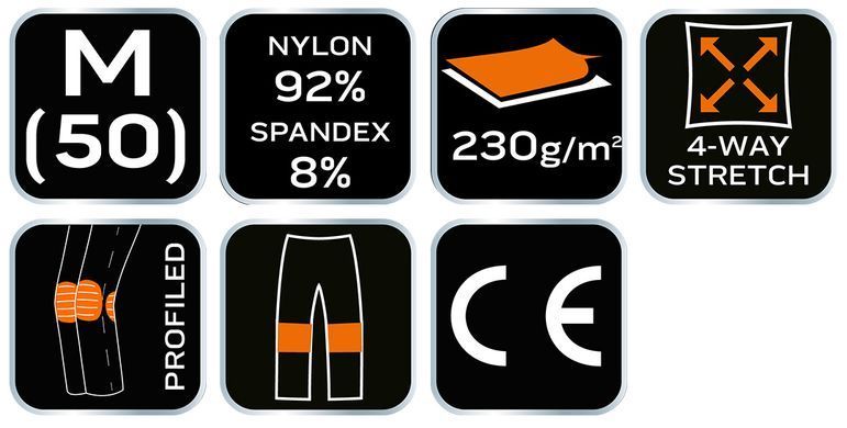 Робочі штани NEO TOOLS 81-291 OUTDOOR, гірчичні, 4-Way Stretch M