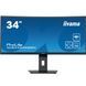 34 "21: 9 Важный монитор VA, 3440x1440, 120 Гц, 0,4 мс, FreeSync, 1xhdmi/1xdp/1xusb Тип C (до 6 iiyama xcb3494444wqsn-b5 3702582