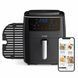 Tefal Мультипіч Easy Fry Grill&Steam, 1430Вт, чаша-6.2л, сенсорне керув., 8 програм, пластик, чорний (379019) FW201815