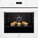 Electrolux Духовой шкаф электрический, 72л, A+, пар, дисплей, конвекция, телескопические направляющие, белый EOD6C77WV