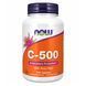 Витамин С-500, Vitamin C Now Foods, с плодами шиповника, 250 таблеток