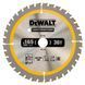 Диск пильный CONSTRUCTION DeWALT DT1950