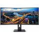 34" VA вигнутий монітор,3440*1440,100 Гц PHILIPS 346B1C/00 3698612