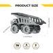 Колекційна модель-конструктор Metal Time Quarry Transporter Кар'єрний самоскид механічний (MT014) dt_96315