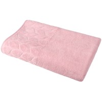 Текстиль банний SOHO Рушник 70*140 бавовна 100% Leaves Pink