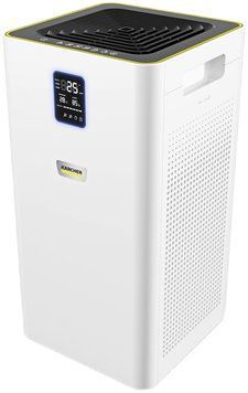 Karcher Воздухоочиститель AF 50, 50м2, 520м3/час, дисплей, 2 HEPA фильтра, 4 режима, инд. загр., белый 1.024-822.0 фото