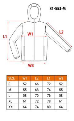 Куртка Neo Tools 81-553-M, Softshell, Водонепроницаемая