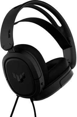 Гарнитура игровая ASUS TUF Gaming H1 7.1, mini-jack/dual 3.5мм, 1.2м/1.2м, чёрний 90YH03A2-B1UA00 фото