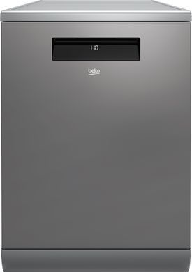 Beko Посудомийна машина, 15компл., A++, 60см, дисплей, нерж (357246) DEN48520XAD фото