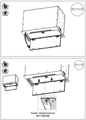 Franke Вытяжка встраиваемая Box Flush EVO черный матовый 305.0665.365 фото