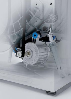 Gorenje Пральна машина фронтальна, 7кг, 1400, A+++, 47см, дисплей, пара, інвертор, білий (375103) WNHEI74SAS фото