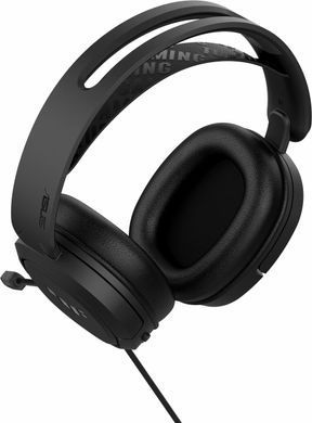 Гарнитура игровая ASUS TUF Gaming H1 7.1, mini-jack/dual 3.5мм, 1.2м/1.2м, чёрний 90YH03A2-B1UA00 фото