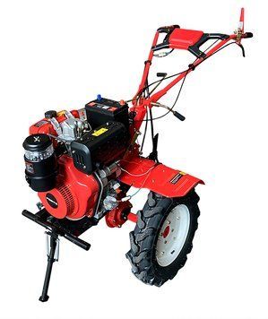 Культиватор дизельний FORTE 1350E NEW, колеса 12", потужн 9,0кс, ширина/глибина оброблювання 1350/300 мм,електростарт,червоний 113390 фото