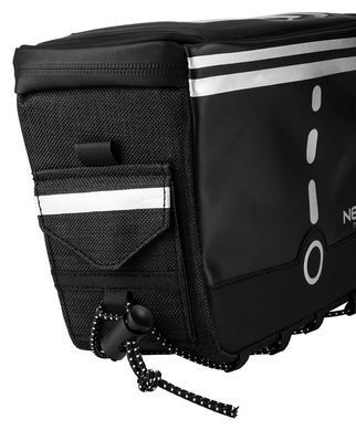 Сумка велосипедна NEO Tools 600D водонепроникна 230 x 125 x 165 мм 91-009 Чорна