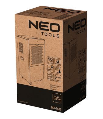 Осушувач будівельний Neo Tools 90-162, 1000 Вт, для приміщень до 310 м&sup2;