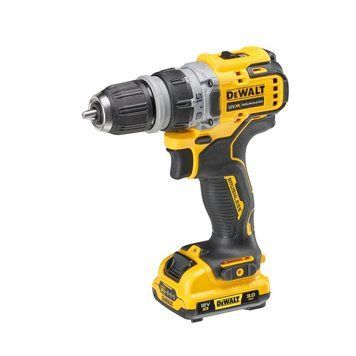 Дрель-шуруповерт аккумуляторная бесщеточная со сменными насадками DeWALT DCD703L2T DCD703L2T фото