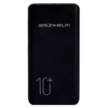 Power Bank, Портативная батарея 10.000 mAh, черный &ndash; GP-02AB (GRUNHELM)