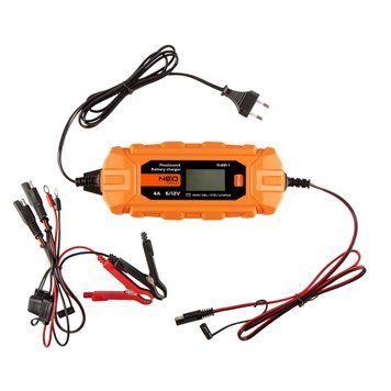 Зарядное устройство для аккумуляторов Neo Tools 11-891-1 6/12В, 4 А/70 Вт (STD, AGM, GEL, LiFePO4) 11-891-1 фото
