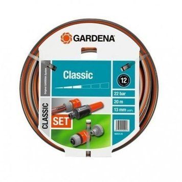 Шланг в комплекті зі сполучними елементами Gardena Classic 1/2 18004-20.000.00 фото