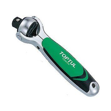 Трещотка 1/2" с шарниром (360&deg;) TOPTUL 72 зубца укороченная CJNM1616