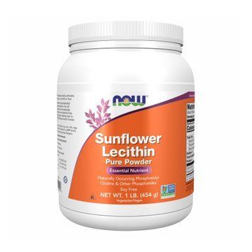 Подсолнечный лецитин Now Foods Sunflower Lecithin, 454 грамм