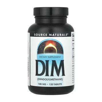 ДІМ (Дііндолілметан) Source Naturals 100 мг (120 таблеток)